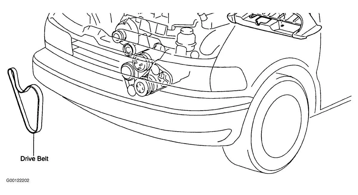 2008 toyota rav4 belt diagram