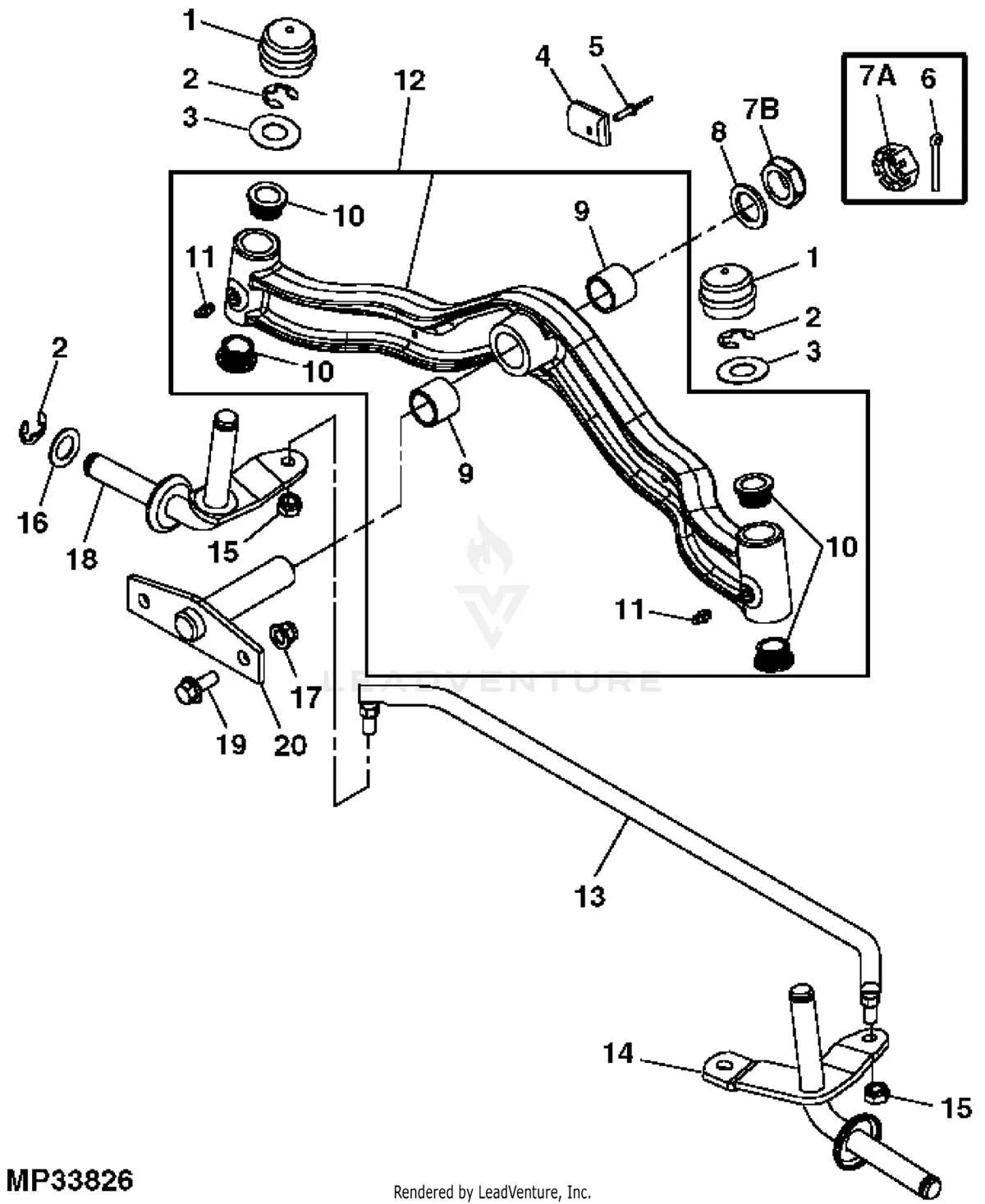 john deere gt235 deck belt diagram