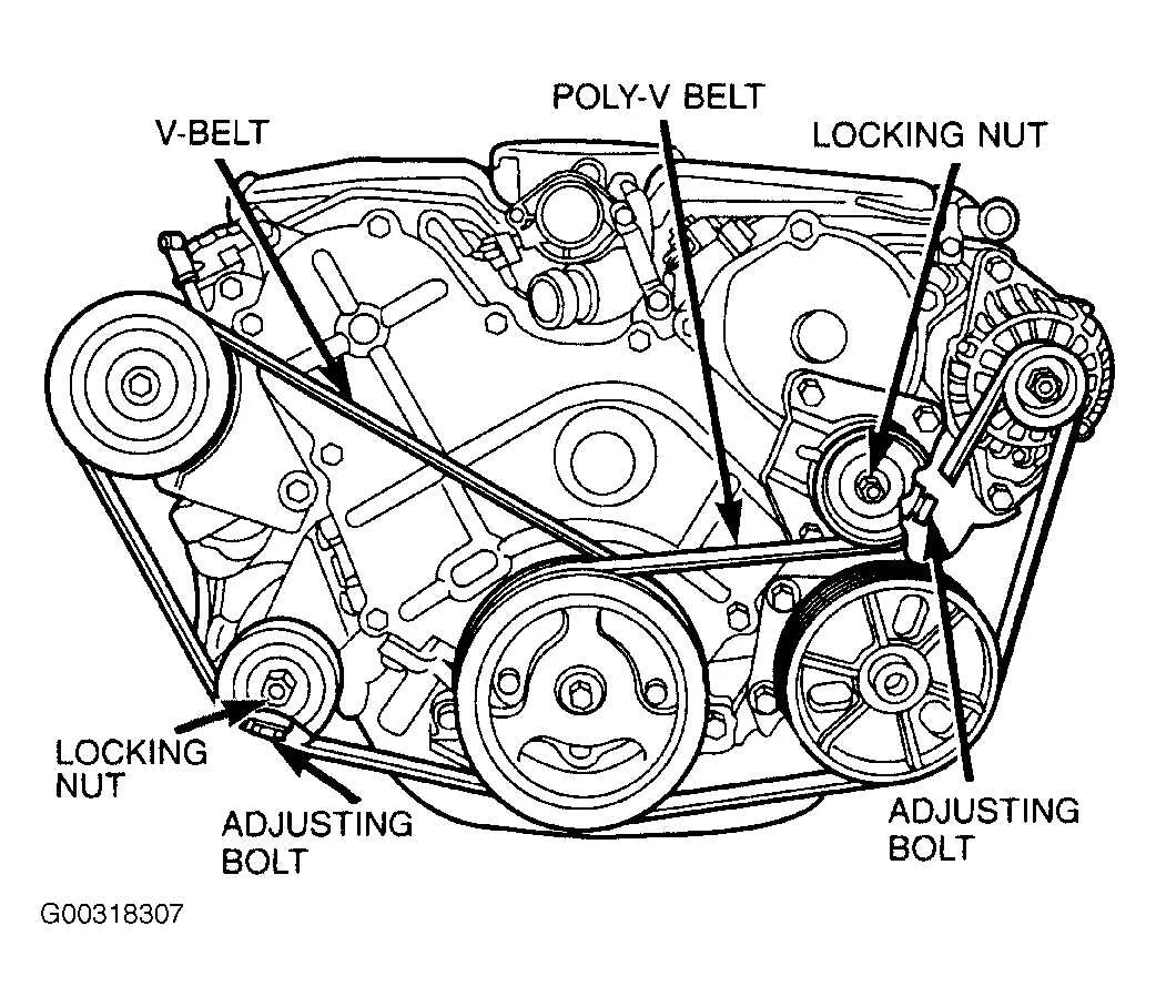 2005 corolla belt diagram