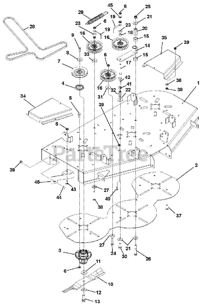 gravely zt xl 52 belt diagram