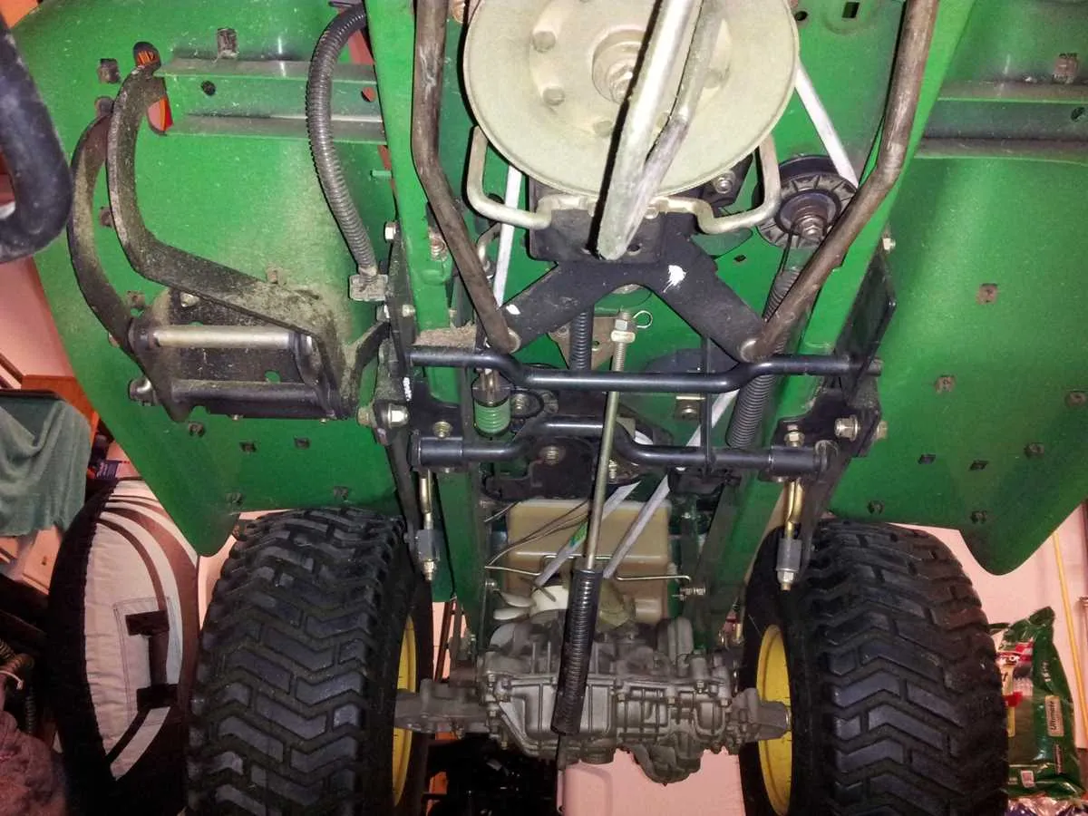 john deere lt155 38 deck belt diagram