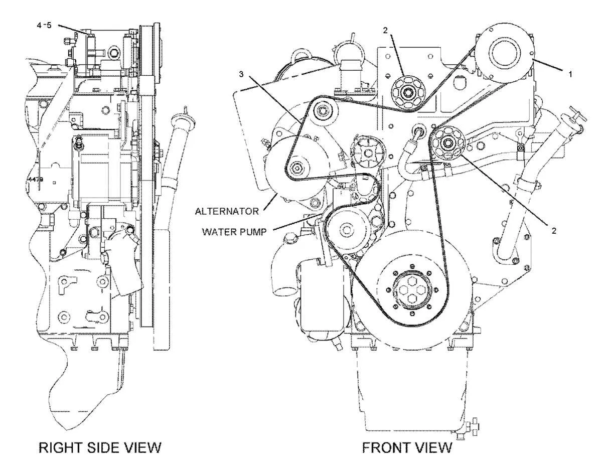 2018 ford explorer serpentine belt diagram