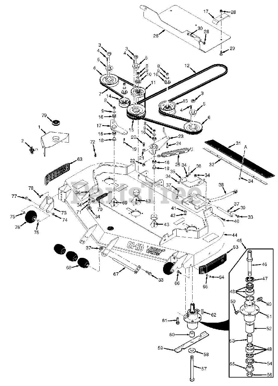 scag 61 belt diagram
