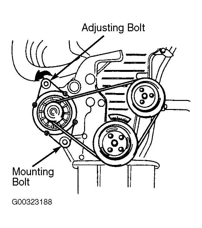 2006 kia spectra belt diagram