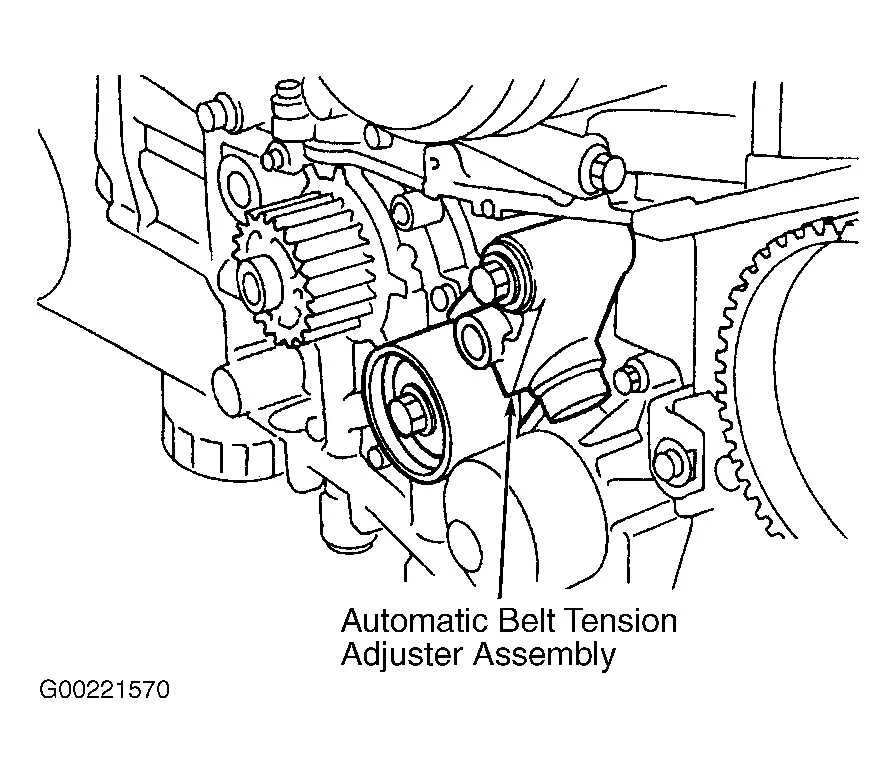 subaru serpentine belt diagram