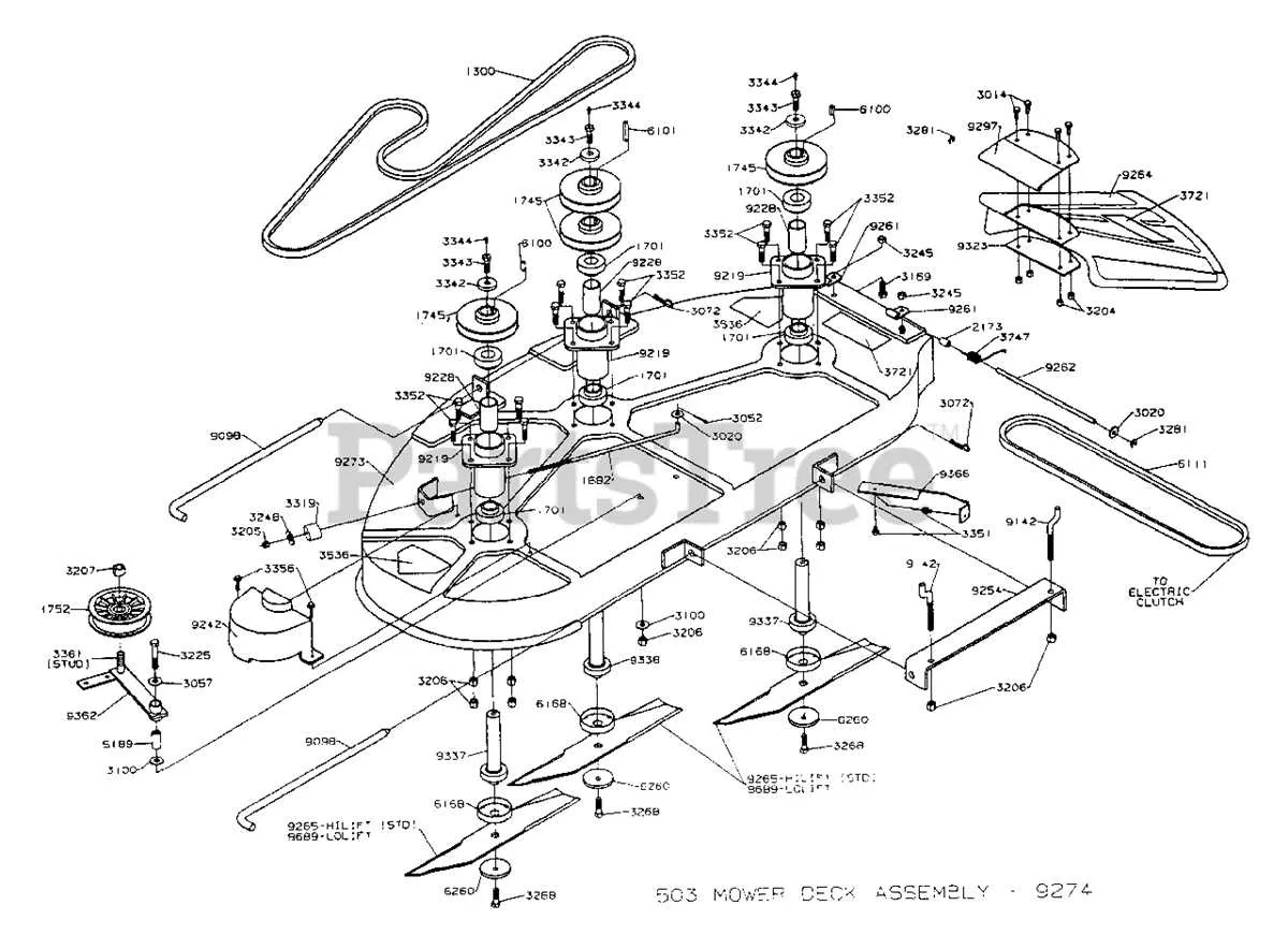 dixon ztr belt diagram