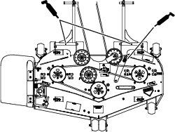 toro z master drive belt diagram
