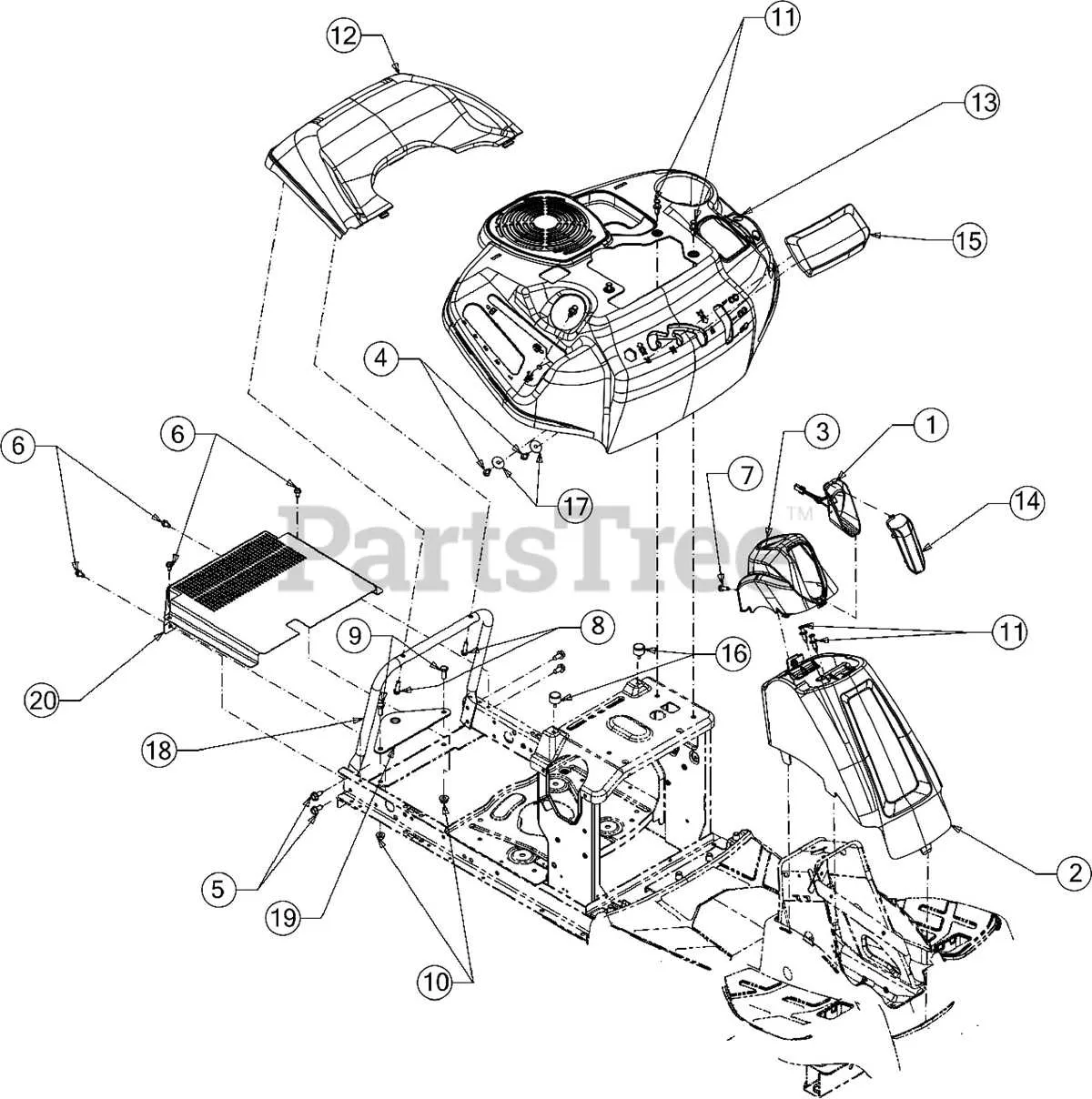 troy bilt tb30r belt diagram