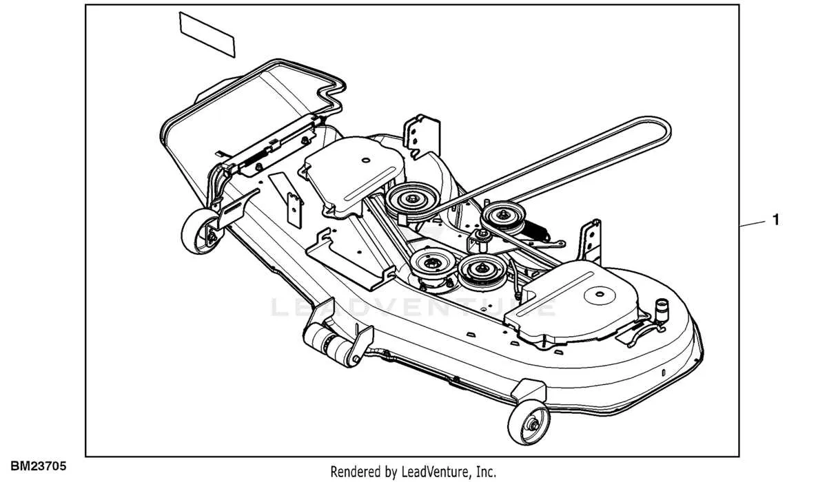 john deere z425 transmission drive belt diagram