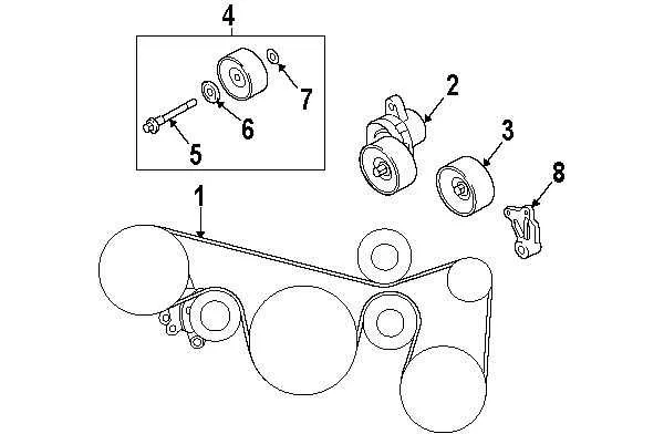 2009 nissan maxima serpentine belt diagram