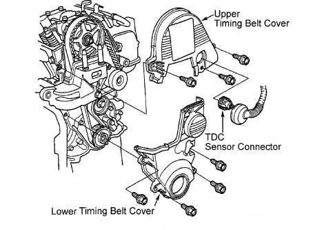 2005 honda civic belt diagram