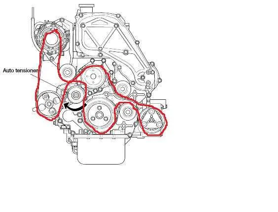 2015 kia sorento belt diagram