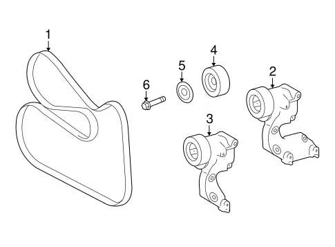 2008 lexus es 350 serpentine belt diagram