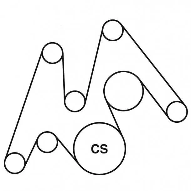 2014 6.7 cummins belt diagram