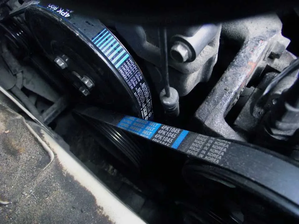 2007 kia spectra belt diagram