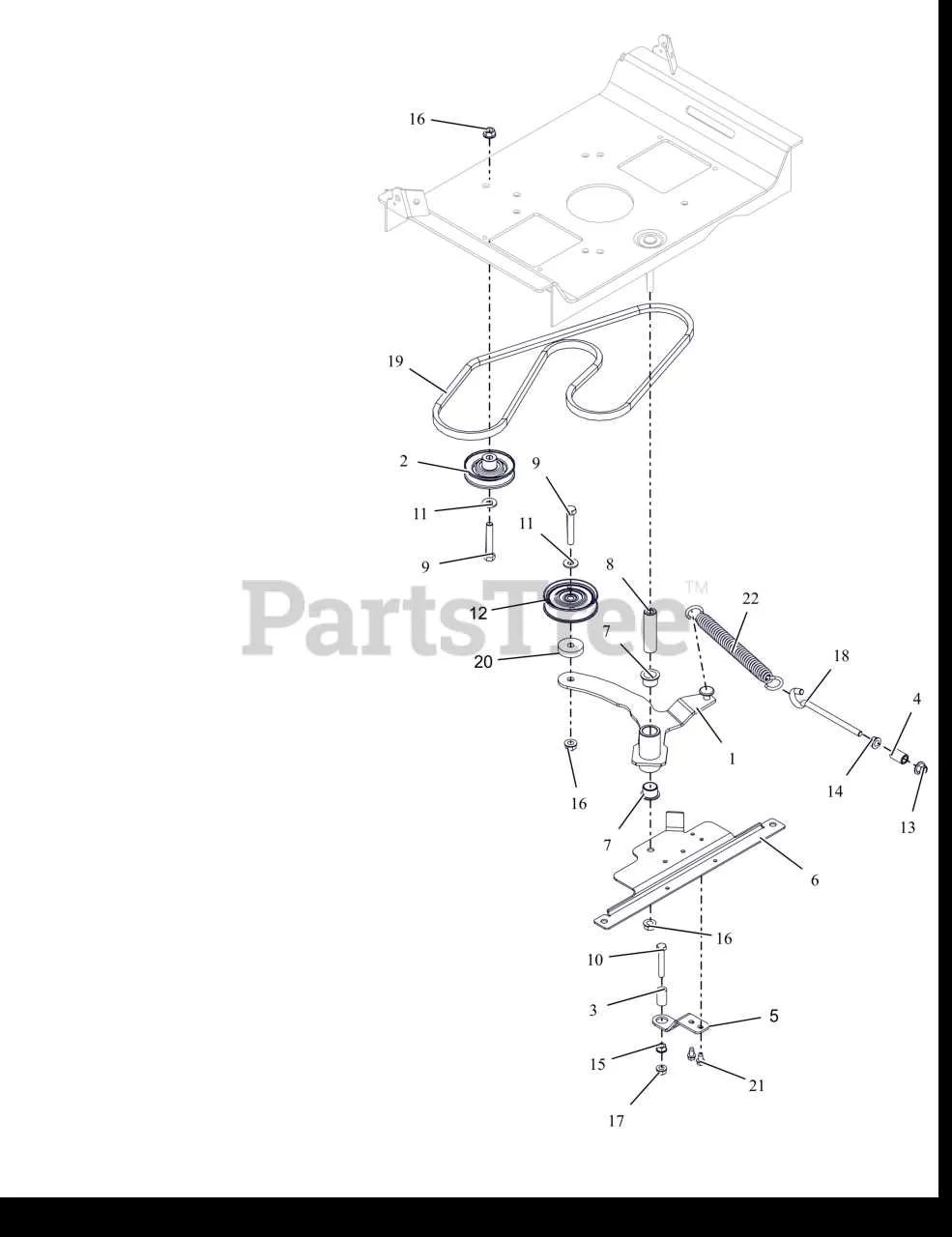 ariens ikon x 52 belt diagram