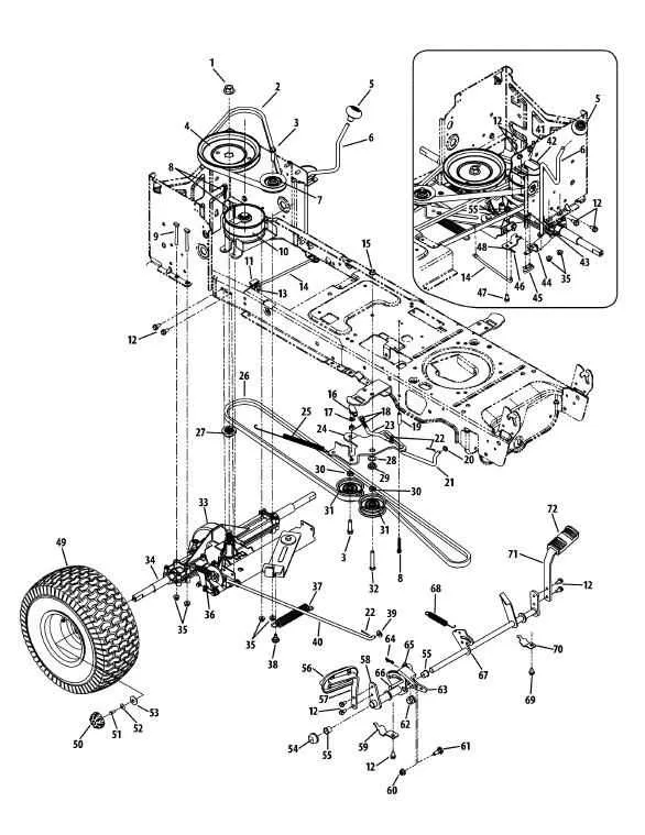 cub cadet ltx 1040 belt diagram