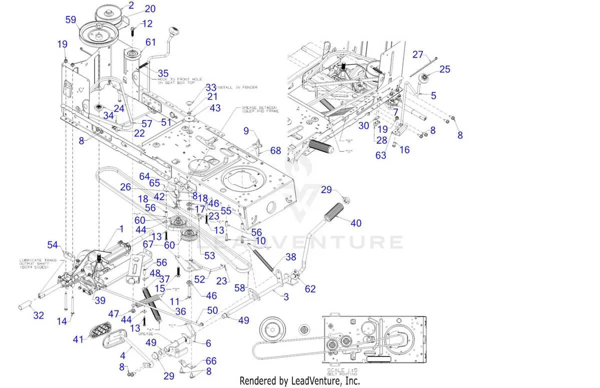 troy bilt super bronco belt diagram